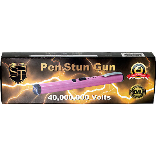 ThugBusters Premium Stun Pen Pink Box