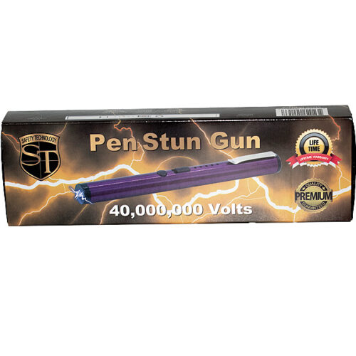 ThugBusters Premium Stun Pen Purple Box