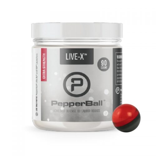90 pack LiveX rounds for Pepperball Thugbusters