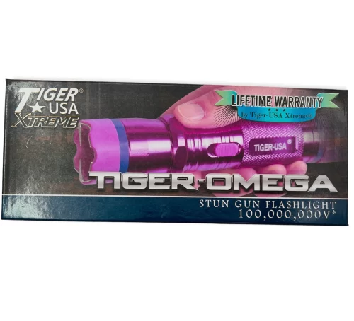 ThugBusters Purple Omega Stun Gun Box