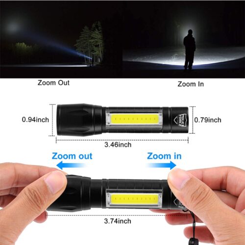 ThugBusters zoomable flashlight