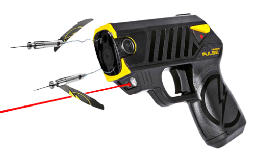 TASER Pulse with projectiles