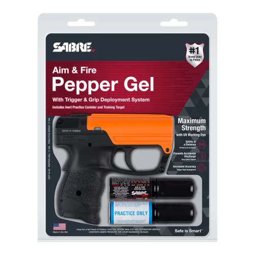 Sabre Aim and Fire Pepper Gel Grip kit