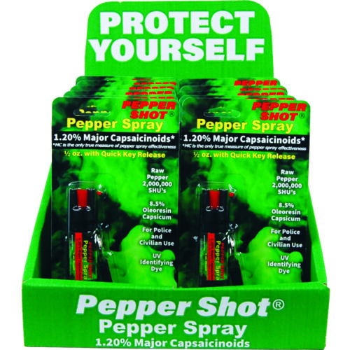 Key Chain Pepper Spray Display
