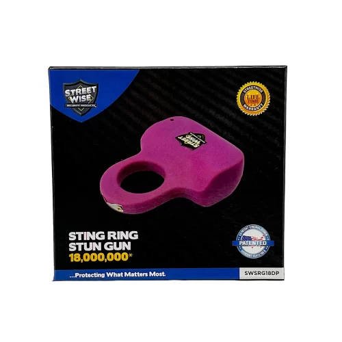 Sting Ring boxed Purple