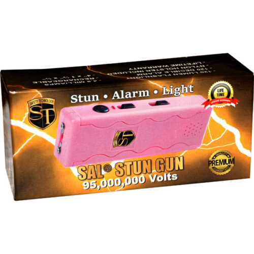 ThugBusters Premium SAL stun gun box pink