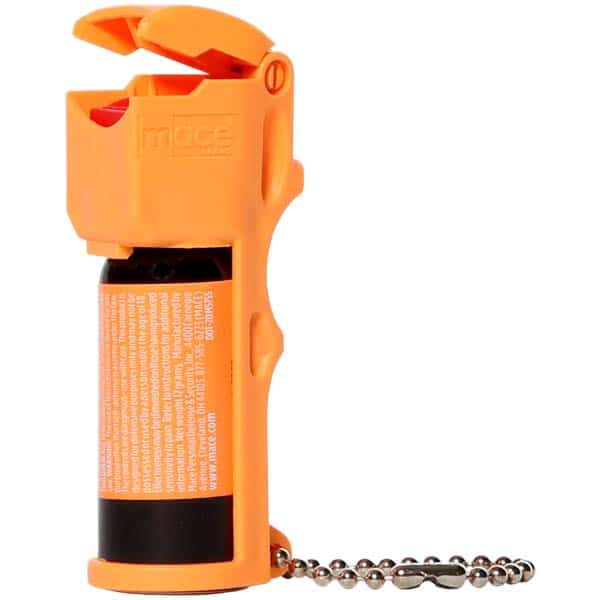 Mace Pocket Model Pepper Spray Neon Orange side