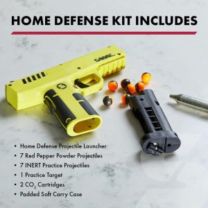 Saber Pepper Launcher kit contents