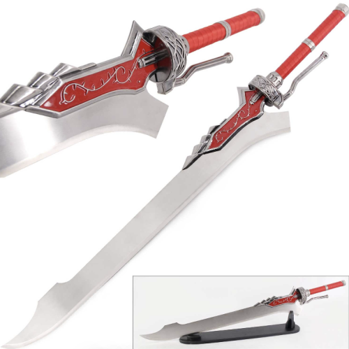 Devil May Cry Red Queen Sword of Nero with Display Stand expanded