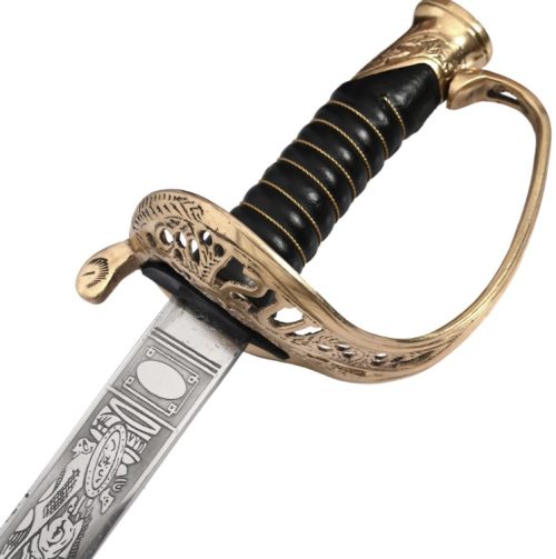 US Staff Officers Sword handle detail