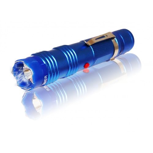 alpha force flashlight stun gun blue