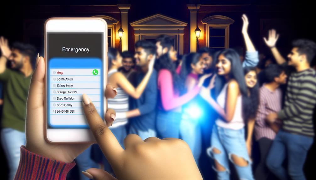 contact emergency contacts quickly