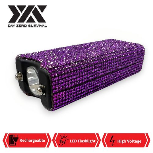 purple Bling Stun Gun