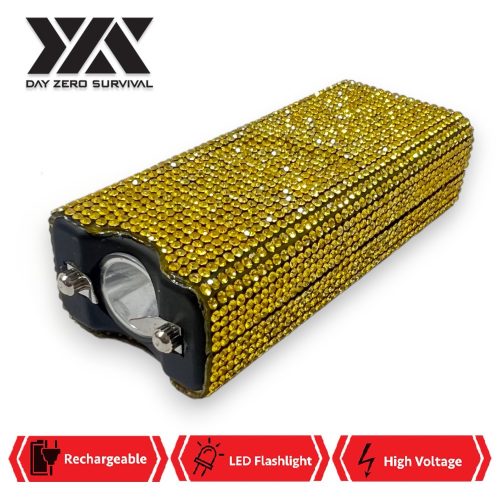 Yellow Bling Stun Gun