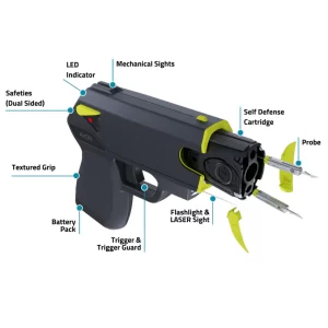 TASER Pulse 2 Components Diagram