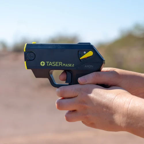 TASER Pulse 2 in hand