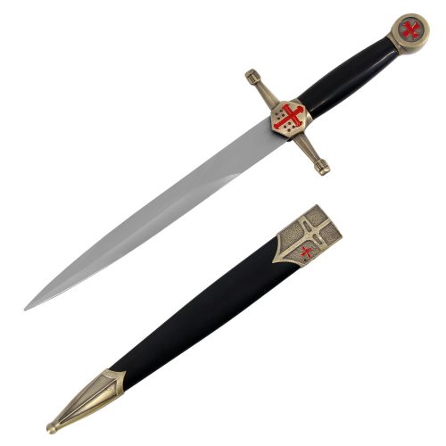 Silver Knights Templar Crusader Dagger