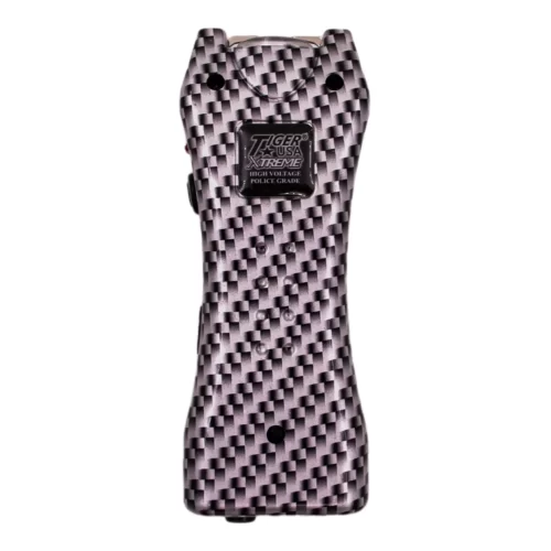 ThugBusters Mighty Warrior Stun Gun Front Carbon Fiber