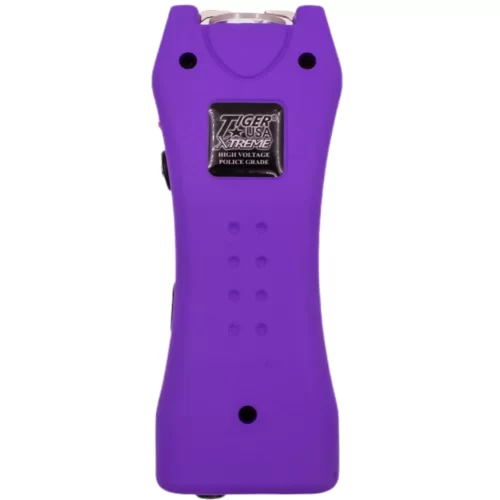 ThugBusters Mighty Warrior Stun Gun Front purple