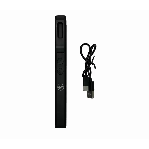 Cheetah Pen Stun Gun with Charger Black