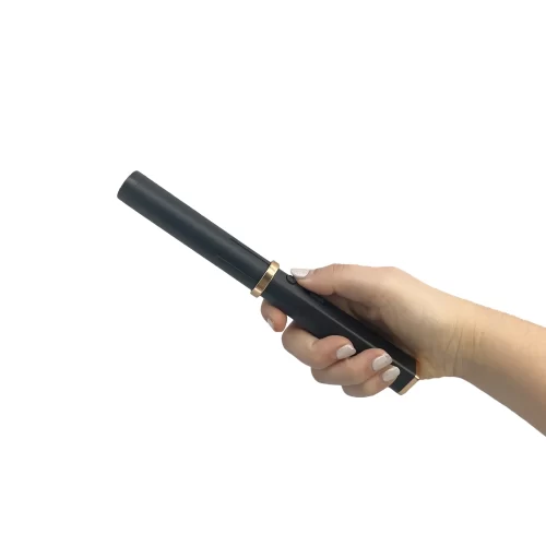 Hair Fryer Stun Gun in hand