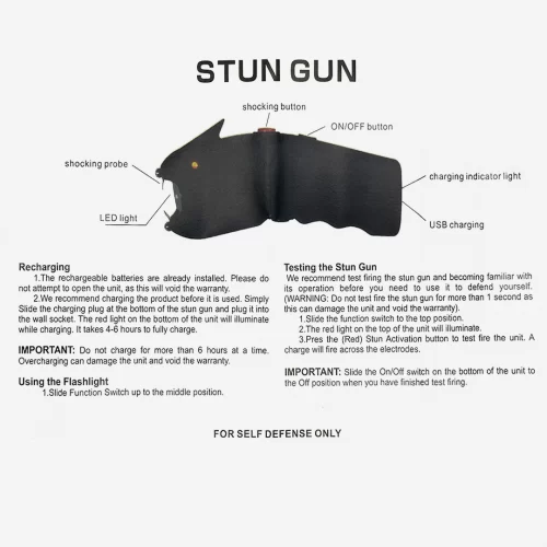 Mako Stun Gun Diagram