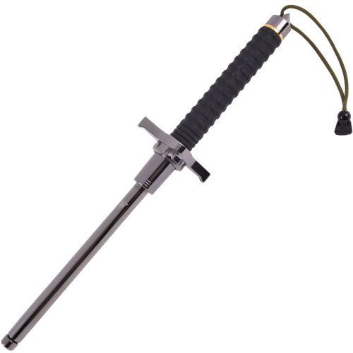Baton with Cross Guard Handle   full view