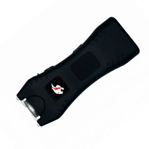 Slim Max Power Rechargeable Mini Stun Gun – Black with LED Light & Carry Case