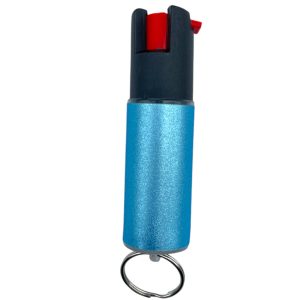 Sparkle Keychain Pepper Spray Blue | ThugBusters Sparkle Keychain Pepper Spray Blue