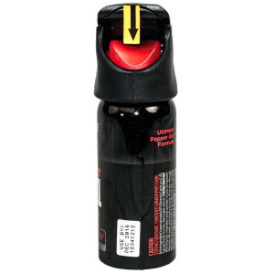 Mace Night Defender Pepper Gel with LED Light, 10% OC, 18-Foot Range, 1.59 oz, 10-20 Bursts, 33 Lumen Auto-Activating Light, Wind-Resistant Gel Formula, Indoor Safe, UV Marking Dye, Dark Area Defense