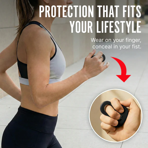 Sting Ring Runner Stun Gun, Compact Ring Grip Design, Squeeze-to-Stun Activation, 18MV Power, Rechargeable Battery, Safety Switch, Lightweight Self Defense for Runners and Joggers - Image 15