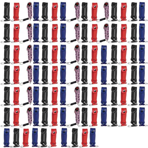 ThugBusters 100 pack bulk pepper sprays   mixed