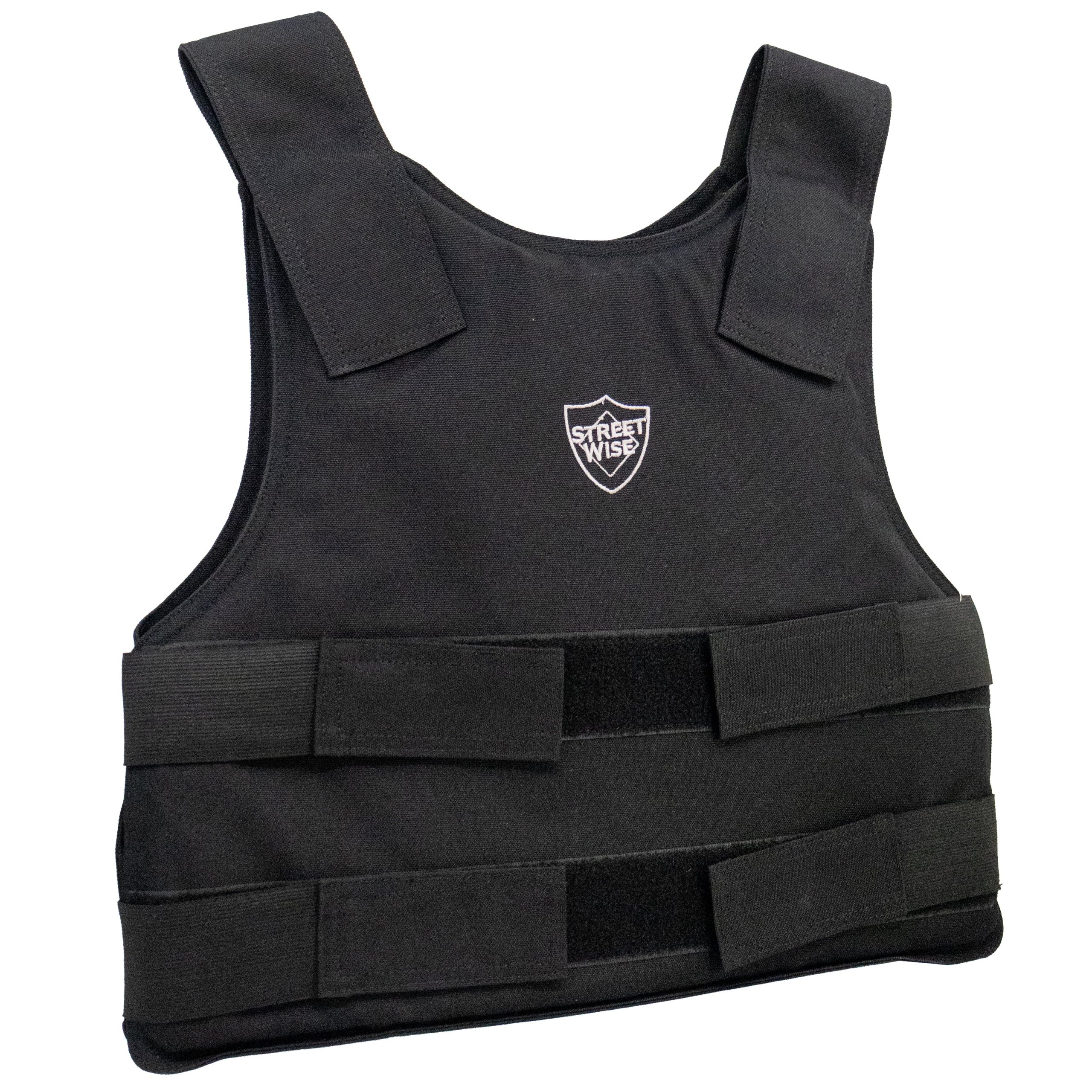 Streetwise Level IIIa Ballistic Vest worn side view | ThugBusters Streetwise Level IIIa Ballistic Vest worn side view
