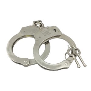 Streetwise Nickle Plated Handcuffs Professional Grade
