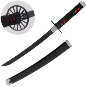 Tanjiro Kamado's Black Nichirin Miniature Katana - Tanjiro Sword