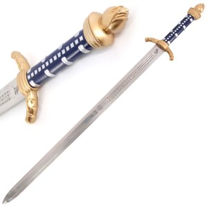 40" Fantasy Excalibur Long Sword with Wall Mount