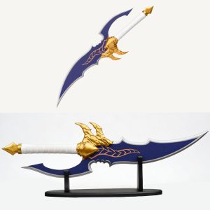 24.25" Kasaka's Venom Fang Sword Fantasy Dagger with Table Stand