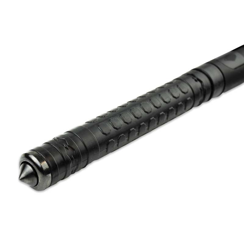 Push Button Automatic Expandable Baton, Lightning Speed Deployment, Heat-Treated Steel Construction, Glass Breaker Spike, 20/24/28 Inch Options, Security Guard EDC - Image 4