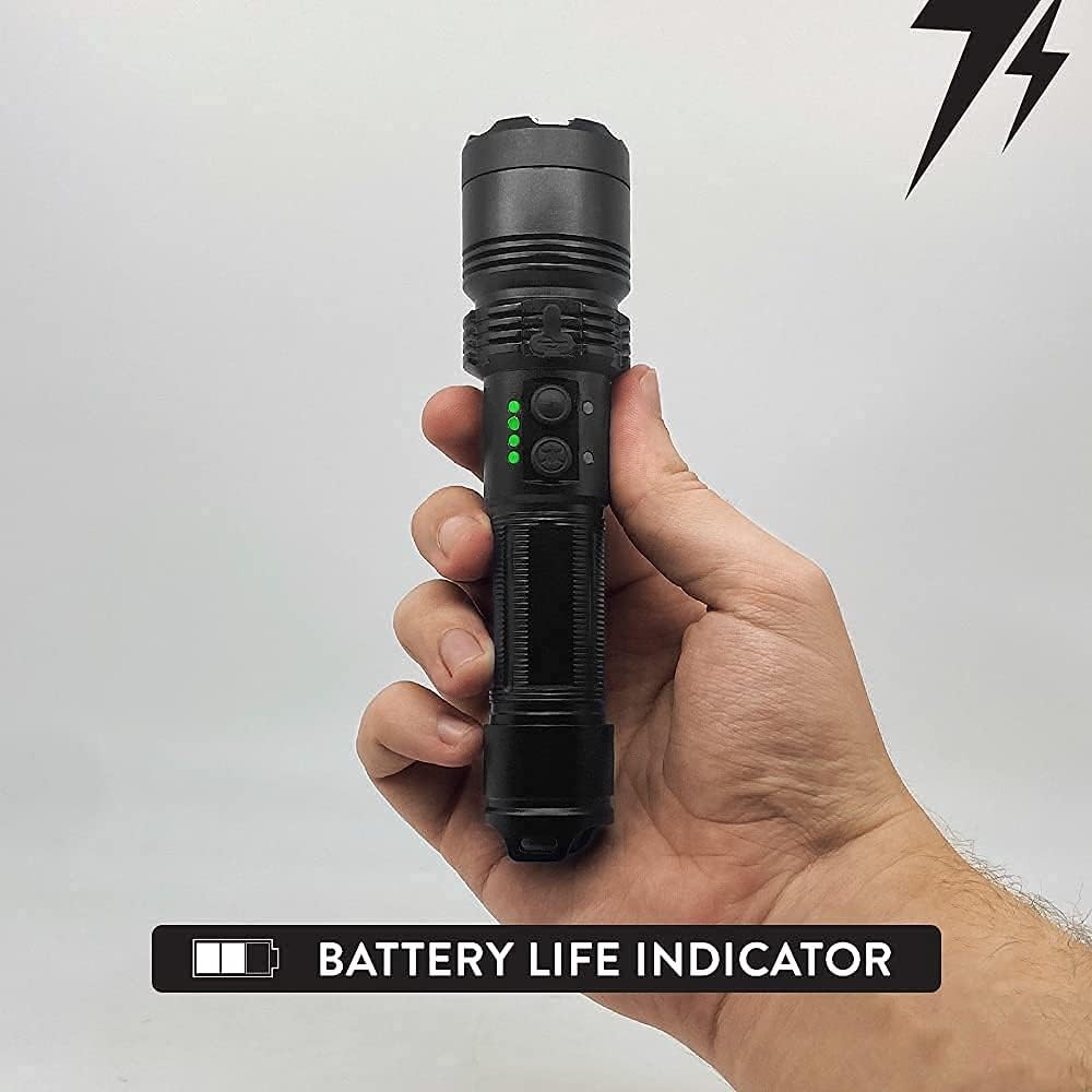 Lightsafer Stun Gun with Flashlight – 400 Lumens with Charging Indicator - Image 3